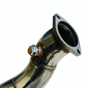 Échappement de tuyau de descente en acier inoxydable à bas <span class=keywords><strong>prix</strong></span> pour BMW N54 V2 2007-2010 <span class=keywords><strong>335i</strong></span> 2008-2012 135i 3 pouces - Product Image 4