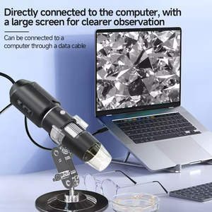 Dearsee Portable Pocket WiFi <b>Microscope</b> HD 1080P 1600x Magnifier <b>Microscope</b> for Electronic Repair - Product Image 5