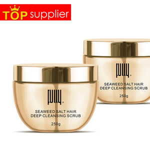 Exfoliante de limpieza profunda para el cabello con sal de algas marinas, pasta de 250 g para hombres, para todo tipo de cabello - Product Image 5
