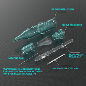 เข็มสักลายแบบตลับ สแตนเลสสตีล ใช้แล้วทิ้ง สำหรับงานสักมืออาชีพ - Product Image 5