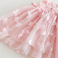 Robe de princesse en tulle style occidental pour filles, nouvelle collection été 2026, robe papillon pour filles