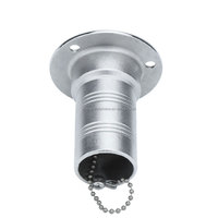Accessoires de bateau personnalisés en acier inoxydable : Cache-clé de pont marin et bouchon de remplissage pour carburant, eau et gaz