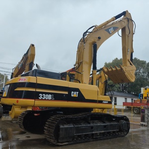 Excavadora pesada CAT 330BL de 33 toneladas con cazo de excavación de 1.5m³ de capacidad, excavadora de cadenas usada. - Product Image 1