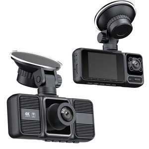 Caméra embarquée 4K Ultra HD Wifi, grand angle 170 degrés, vision nocturne, double objectif pour enregistrement automobile - Product Image 1