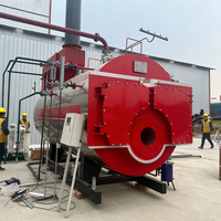 Ketel Uap Industri Berbahan Bakar Minyak/Gas Otomatis Penuh Berkualitas Tinggi Bersertifikasi CE 0.5-20ton/jam untuk Pengeringan Semen