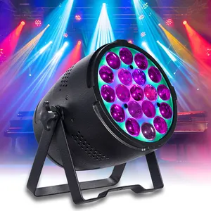 Lumière LED Zoom Par 4in1 RGBW 250W Haute Puissance Lumière Professionnelle Par Scène Son Activé Contrôle DMX Pour DJ Danse Fête de Mariage