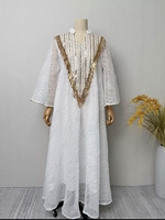 Belle jupe à franges à paillettes femmes arabes jupe longue vêtements pour femmes musulmanes