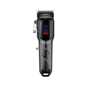 เครื่องตัดผม Kemei KM-1550 พร้อมจอ LCD ใช้แบตเตอรี่ สำหรับใช้ในร้านเสริมสวย - Product Image 1