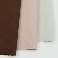 Tissu froissé Morandi, imitation soie, matière acétate pour vêtements de mode féminine