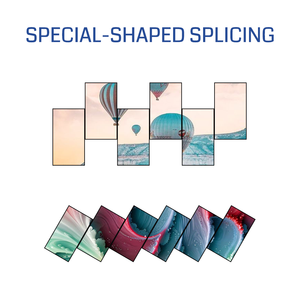 Pengontrol dinding Video 4K60 profesional untuk <span class=keywords><strong>display</strong></span> <span class=keywords><strong>LCD</strong></span> papan reklame <span class=keywords><strong>Digital</strong></span> 1X2 1X3 1X4 dinding Video HDMI - Product Image 6