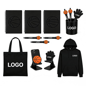 Ensemble cadeau promotionnel moderne avec logo personnalisé, tasses, sacs à cordon, bracelets en silicone, supports de téléphone, imprimés en sérigraphie pour - Product Image 1