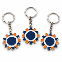 Porte-clés en métal émaillé personnalisé avec logo, vente en gros, cadeau promotionnel, fournisseur en vrac, fabricant de souvenirs