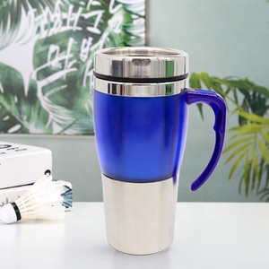 <span class=keywords><strong>Mug</strong></span> à café ou à thé en acier inoxydable personnalisé, sans BPA, adapté aux déplacements, avec couvercle - Product Image 4