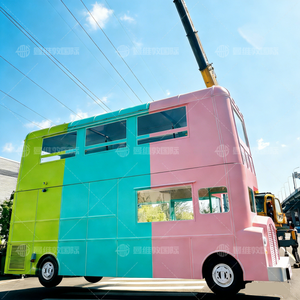 Remolque de Comida de Dos Pisos de Acero Galvanizado con Certificación CE DOT para Hamburguesas, Pizza y Comida Rápida, Venta en Áreas de Alto Tráfico - Product Image 6
