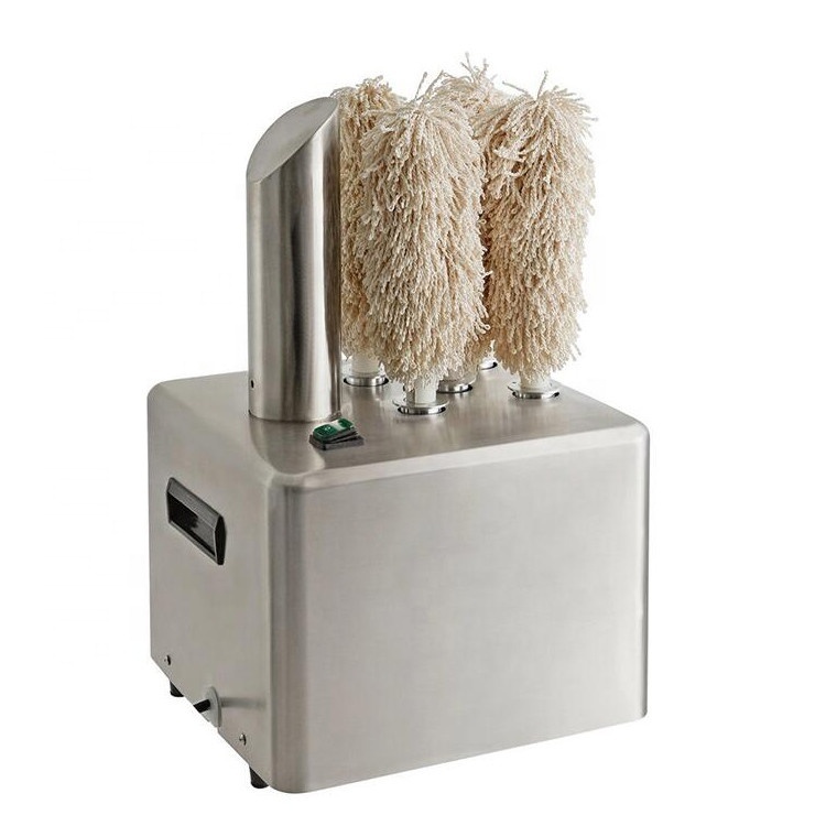 High Efficiency Bar Restaurant Cafe Glass edging and Polishing Machine Glass Dryer and Polisher