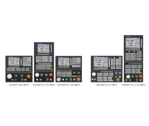 GSK 980TDi cnc system supports non-stop mechanical zero return 5 axis cnc controller
