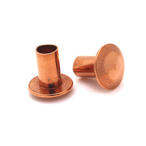 Remache bimetálico personalizado, cabeza plana redonda, diferentes <span class=keywords><strong>tipos</strong></span> <span class=keywords><strong>de</strong></span> <span class=keywords><strong>remaches</strong></span> semitubulares <span class=keywords><strong>de</strong></span> Metal - Product Image 3