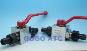 Válvula de Bola de Presión Hidráulica YJZQ-J08W Rosca Macho M22*1.5 Acero al Carbono Alta Presión Conexión Incidental y Tuerca de Rosca de Alta Calidad - Product Image 3