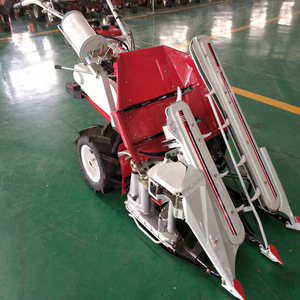 Automatic Combine <b>Harvester</b> 50 Type Grain <b>Harvester</b> For Wheat <b>Red</b> Gear Drive Engine Powered - Product Image 2