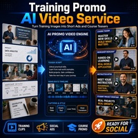 Software Generador de Videos con IA |   Videos de entrenamiento físico con IA |   Material del curso para videos promocionales de entrenamiento de alta energía.