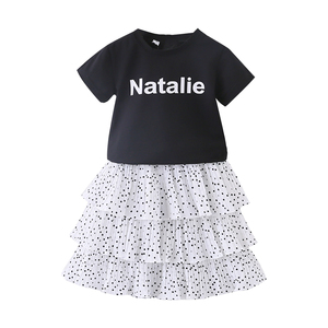 Vestidos de Noche Formales Modernos para Niñas de 7 Años, Color Negro, para Niñas, Niños y Adolescentes, para el Verano - Product Image 1