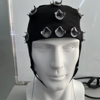 Greentek Gelfree S3 EEG Electrode Caps pour EEG (électro-encéphalographe) Biofeedback Neurofeedback Activité des ondes cérébrales