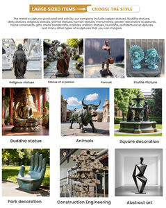 Grande <span class=keywords><strong>statue</strong></span> de cheval en bronze pour la décoration de jardin et de place, taille et couleur personnalisables, <span class=keywords><strong>sculpture</strong></span> en fonte métallique - Product Image 6