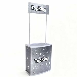 Mostrador Promocional Personalizable con Paneles Frontales y Superiores para una Mensajería Coherente en Todas las Campañas - Product Image 1