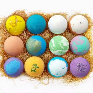 Bombes <span class=keywords><strong>de</strong></span> bain effervescentes pour enfants, naturelles et biologiques, lot <span class=keywords><strong>de</strong></span> <span class=keywords><strong>12</strong></span> œufs colorés avec surprise dinosaure, douces et sans danger pour les enfants - Product Image 5