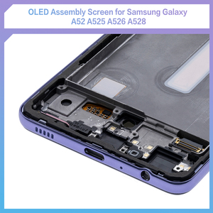 Pantalla OLED Original con Marco para <span class=keywords><strong>Samsung</strong></span> <span class=keywords><strong>Galaxy</strong></span> <span class=keywords><strong>A52</strong></span> A525 A526 A528, Repuesto de Pantalla Táctil - Product Image 3
