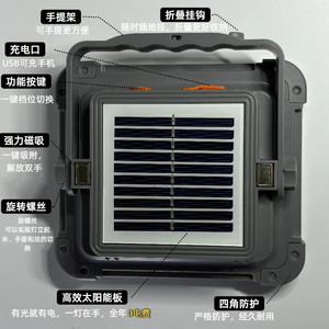 ไฟฟลัดไลท์ LED 5000K COB ติดผนัง IP65แสงสำหรับสวนกลางวันตัวเครื่องอลูมิเนียมสว่างสูง120 lm/w ได้รับการรับรอง CE 120 lm/w - Product Image 4