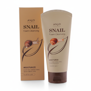 Cosméticos Coreanos Anjo, Crema Limpiadora de Caracol 150ml, Eliminador de Puntos Negros, Limpiador de Maquillaje, Cuidado de Poros y Sebo, Suave para Todo Tipo de Piel - Product Image 2