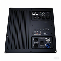 Module amplificateur de puissance DSP classe D actif à 2 canaux pour équipement audio bricolage 4ohm pour caisson de basses en métal