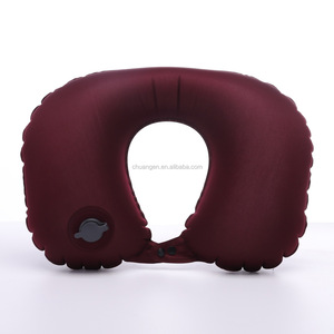 Almohada de Viaje <span class=keywords><strong>Inflable</strong></span> con Bomba Integrada en Forma de U, Ligera y de TPU - Product Image 4