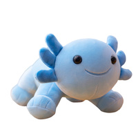 Peluche Axolotl de haute qualité jouets populaires poupées en peluche Axolotl bleu personnaliser Axolotl peluche Animal en peluche jouet
