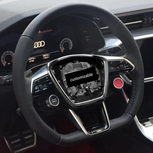 <span class=keywords><strong>Volant</strong></span> sport moderne en cuir/alcantara à fond plat pour <span class=keywords><strong>Audi</strong></span> A3 A4 A5 A6 A7 <span class=keywords><strong>TT</strong></span> <span class=keywords><strong>S</strong></span> <span class=keywords><strong>Line</strong></span> S3 S4 S5 - Product Image 2