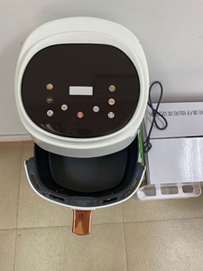 Friteuse à air intelligente noire 8L 1400w Four multifonction antiadhésif 6 en 1 avec écran LCD Plastique sain et facile à utiliser - Product Image 6