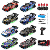 Voiture miniature RC, modèle de drift, haute vitesse, échelle 1:24, 2,4 GHz, véhicule de course sportif, voiture télécommandée RC, jouets pour enfants