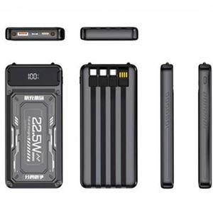 Batería Externa de 20000mAh en Oferta, Cargador Portátil de Carga Rápida de 22.5W con Cables, Fuente de Alimentación de Emergencia para Teléfono - Product Image 6