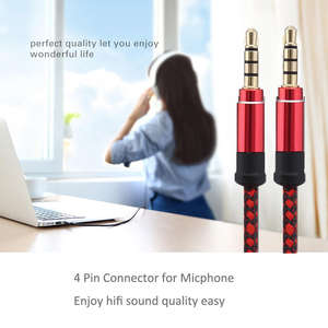 공장 도매 3.5mm 남성 남성 <span class=keywords><strong>Aux</strong></span> 케이블 3.5mm 오디오 케이블 확장 <span class=keywords><strong>Aux</strong></span> 케이블 자동차 오디오 - Product Image 3