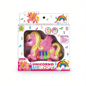 Juguete de Piano Musical Unicorno Melody para Niños con Luces y Sonidos, 18+ Meses - Product Image 3