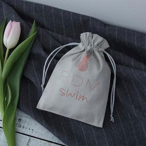 Sac de présentation de bijoux en velours recyclable fait main de 40 cm de l'usine Fanxi, sac en velours à cordon pour le rangement des perles et des artisanats - Product Image 4