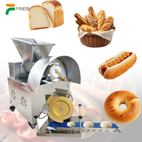 Machine à pain vapeur compacte pour restaurant avec moteur, automatique, haute capacité, multifonctionnelle, coupe-pâte et laminoir pour boulangerie