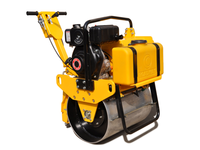 Mini-compacteur routier portatif à entraînement hydraulique RWYL22, à tambour unique, pour la compactation de l'asphalte