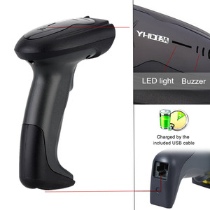 Escáner de Código de Barras Industrial IP54 con Sensor <span class=keywords><strong>CCD</strong></span> 1D Inalámbrico, Lee desde la Pantalla del Teléfono y Códigos de Barras Imperfectos, Certificado CE FCC ROHS - Product Image 6