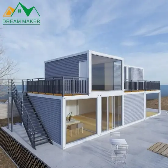 Nieuwe Designfabrikant Afneembare Mobiele Tijdelijke Openbare Draagbare Luxe Mobiele Camping Huis Bar Container Restaurant
