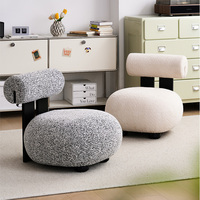 Fauteuil de lecture confortable pour salon, chaise longue moderne de luxe, petit fauteuil nordique pour chambre à coucher