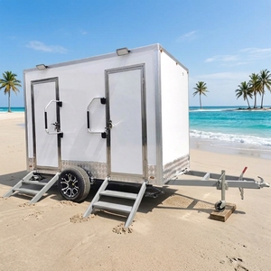 Portable préfabriqué <span class=keywords><strong>louer</strong></span> toilettes extérieures remorque toilettes mobiles toilettes portables douche toilettes remorque à vendre - Product Image 1