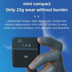 Прямая поставка SX31 3 в 1 Lavalier 2,4G беспроводной шумоподавляющий микрофон с двойным передатчиком + приемником - Product Image 3