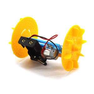 Kit de coche de doble rueda para experimentos científicos, juguete educativo manual de plástico para niños de 4 a 6 años, modelo de aprendizaje STEM - Product Image 1